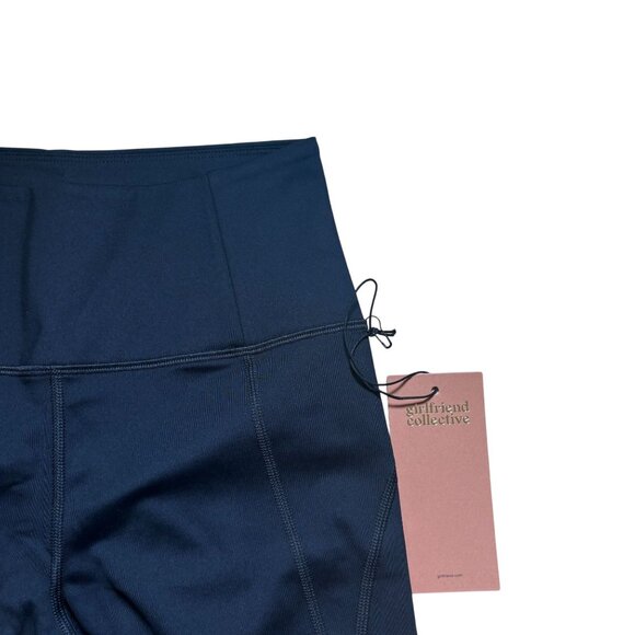 Girlfriend Collective High-Rise Bike Short Women's Size Small Black New With Tag - Picture 3 of 9